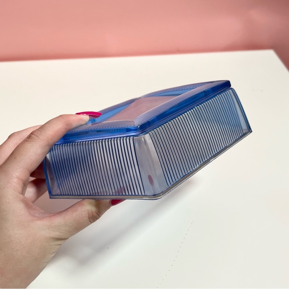 Vintage retro art deco blue funky picture frame trinket box - Picture 4 of 4